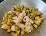 A picture of step 3 of Mixed Veg Paneer Subzi(no onion, garlic).