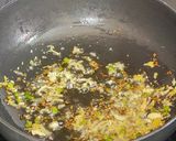 A picture of step 2 of Dal khichdi.