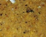 A picture of step 1 of Moong dal chutney.