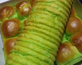 Foto langkah ke 8 dari resep Roti sobek pandan anti gagal.