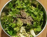 हिरव्या बरबटीच्या दाण्यांची चटणी (Hirvya Barbatichya Danyachi Chutney Recipe In Marathi) रेसिपी स्टेप 2 फोटो 