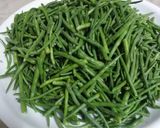 A picture of step 1 of Aalu mongray.