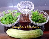 A picture of step 1 of Cucumber juice.