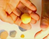 A picture of step 2 of Nerikiri Wagashi: Party cake.