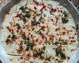 A picture of step 4 of Suji Rice Dhokla.