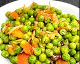 Foto del paso 9 de la receta: Guisantes con tomate y cebolla en la freidora de aire (Airfryer)