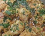 A picture of step 3 of Cabbage Chicken.