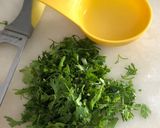 A picture of step 5 of Paneer Bhurji.