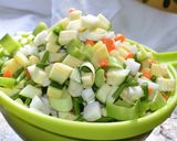 A picture of step 1 of Country Vegetable Soup.