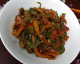 A picture of step 7 of Shredded beef and veggies sauce.