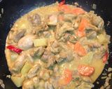 รูปขั้นตอนการทำที่ 4 ของ Chicken Curry with Rum