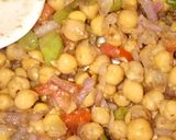 A picture of step 4 of Katori chaat.