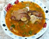 صورة لخطوة 1 من وصفة لوبيا بيضة 🤤 بالفنازي كرعيين عجل بنة لا تُقاوم 😋😋