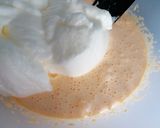 Piskótatekercs recept fázis 1 fotója