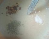A picture of step 2 of Veg wheat flour pancake.