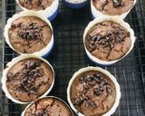 Hình bước làm 2 của món Bánh muffin Socola chips