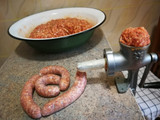 Chorizos caseros a mi manera
