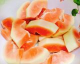 Hình bước làm 1 của món Canh đu đủ hầm