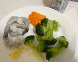 青花椰炒蝦仁佐魩仔魚XO醬的食譜步驟1照片