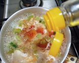 Foto langkah ke 5 dari resep Sup Tomat Telur (Tan Hua Tang).
