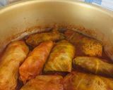 Foto del paso 5 de la receta: Rollitos de Repollo con Carne Molida y salsa de tomate casera!