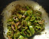 A picture of step 4 of Mirchi pickle.