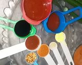 A picture of step 1 of Peri Peri noodles.