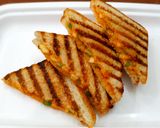 ચીઝી પનીર કેપ્સીકમ ગ્રીલ સેન્ડવીચ(Cheesy Paneer Capsicum Grill Sandwich Recipe In Gujarati) રેસીપી સ્ટેપ6ફોટો