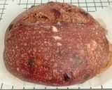 Foto langkah ke 24 dari resep Orange Peel Double Choco Sourdough Bread 74% (Open Bake Method).