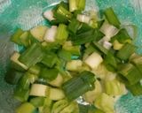 Foto langkah ke 2 dari resep Cumi Asin tumis pete pedas Limo.