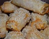 Foto del paso 7 de la receta: Rollito de masa pilo, zapallo y ricota