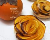 A picture of step 9 of Persimmon Flower Tarts.
