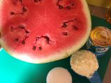 Watermelon milkshake😋