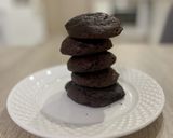 Amerikai csupa csokis keksz recept fázis 5 fotója