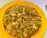 Foto del paso 3 de la receta: Tortilla de lechuga con ciboulette