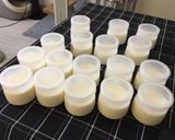 Hình bước làm 1 của món Panna cotta