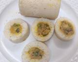Semolina stuffed glass Dhokla recipe step 9 photo