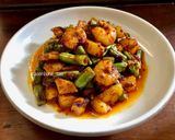 Foto langkah ke 4 dari resep Sambal Goreng Udang Kentang Buncis.