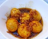 Foto langkah ke 6 dari resep Telur Rebus Bumbu Kecap.