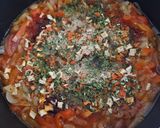 Lecsós karaj 🥩🫑🌶🫑🧄🧅🍅tarhonyával recept fázis 3 fotója
