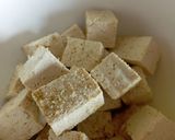 Foto del paso 2 de la receta: Tofu con arroz y salsa a la naranja