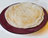 A picture of step 3 of Nutritious dosa made with pearled kodo millet flour and teff flour.
