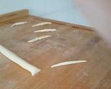 A picture of step 3 of Homemade Trofie Pasta.