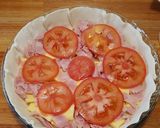 Foto del paso 3 de la receta: Tarta diferente de Jamón y queso en horno eléctrico