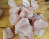 Foto del paso 1 de la receta: Pollo al ajillo sin alcohol