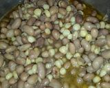 A picture of step 5 of Githeri with potatoes #4 weeks challenge#.