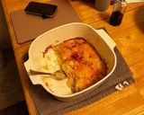 A picture of step 8 of Cheesy Scalloped Potatoes.