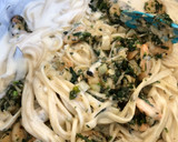 Foto del paso 5 de la receta: Spaghetti en salsa bechamel y camarones
