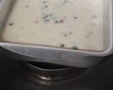 A picture of step 3 of Eggless kiwi cake.