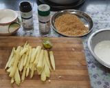A picture of step 3 of Crispy Spicy Baby corn fritters.